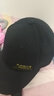 花花公子（PLAYBOY）帽子 棒球帽男女情侣遮阳帽 休闲嘻哈街舞鸭舌帽散步防晒 【金边时尚黑】 实拍图