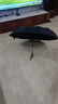 夏季雨伞折叠伞晴雨两用伞黑色太阳伞防晒双人大伞遮阳伞 【加固24根玻纤抗风伞骨】黑 实拍图