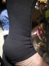 蕉内（Bananain）【周冬雨同款】306A女鲨鱼裤裸感运动瑜伽收腹提臀塑形高腰打底裤 【周冬雨同款】黑色 M 实拍图