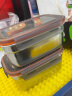 HUYO304不锈钢饭盒密封大容量带饭便当盒食品级冰箱收纳盒水果保鲜盒 保温袋+餐具-2个 1100ml 实拍图