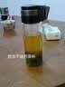 希诺（heenoor）单层玻璃杯男女士带盖便携大容量创意水杯子户外运动泡茶杯 带提环480ml 实拍图