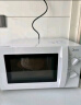 美的快捷微波炉 家用小型 700W大火力 黄金容量20L 360°均匀加热 简易旋钮操控 易清洁 M1-L213B 经典款 实拍图