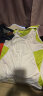 力为（Leevy）运动背心男跑步速干 夏季无袖运动t恤 宽松透气健身服上衣 白色/荧光绿 XL 晒单实拍图