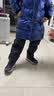 Skechers斯凯奇儿童绒绒靴雪地靴保暖男童棉鞋防寒加绒高帮女童靴660092L 男童/黑色/红色/BKRD 32 实拍图