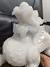 御祥阁天然玉石貔貅摆件高端摆件客厅办公室装饰乔迁新居礼品开业礼物 高端汉白玉款招财貔貅小号单个 实拍图