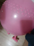 费雪(Fisher-Price)儿童玩具球  感统训练跳跳球羊角球加厚45cm粉色赠充气泵F0960H3生日礼物礼品送宝宝 实拍图
