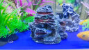 燕之雁 树脂假山02款 长95mm 环保材料 鱼缸造景装饰摆件 假石躲避洞 实拍图