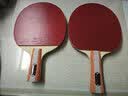 双鱼（DOUBLE FISH） 乒乓球拍初学者成品拍双面反胶皮套装快攻型学生业余训练乒乓拍 套拍 616 一横一直 实拍图