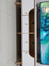 舒歌电视柜实木落地茶几组合 简约小户型客厅抽屉电视机组合柜 1.4米 白色 电视柜 实拍图