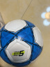 李宁（LI-NING）足球5号成人儿童中考标准专业比赛训练青少年小学生蓝五号球039-2 实拍图