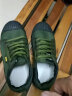 工地解放鞋防穿刺男胶鞋耐磨防滑透气帆布鞋迷彩劳保鞋工作鞋 绿色 40 实拍图