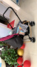 宝宝好 婴儿推车可坐可躺双向折叠婴儿车夏季冬季通用 可做摇椅 C3暗紫 晒单实拍图