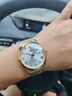嘉年华（CARNIVAL）瑞士品牌十大名表手表男士全自动机械表防水送男友父亲情人节礼物 钢带间白-8121-进口机芯 实拍图