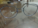 目匠 纯钛近视眼镜男款 防辐射眼镜框男女款全框眼镜架光学镜架 8028 黑银色  免费配镜（1.56非球面片） 实拍图