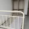 天坛家具铁艺床白色铁艺婚床经典简约奶油风双人床单人床钢铁床工业风 芝士白床（不含床垫） 1.8*2.0m双床头 实拍图