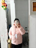 雅鹿2025新款儿童羽绒服短款男童女童宝宝羽绒内胆轻薄款洋气秋冬童装 浅紫 120cm 实拍图