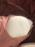 倩嫚哺乳内衣纯棉夏季薄款孕妇文胸大码全棉产后喂奶防下垂聚拢背心 孔雀蓝+胭脂粉(前开扣2件装) XL(85/38) 实拍图