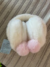 咕咕象（guguxiang）耳罩冬季耳套保暖耳包冬天耳暖女生护耳朵儿童耳捂可爱女士护耳套 粉色1个（82010） 晒单实拍图