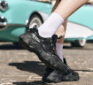FILA 斐乐官方女鞋FLUID 5复古运动鞋2024夏新款猫爪鞋户外休闲鞋 黑-BK 38 晒单实拍图