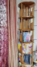 家逸（JIAYI）旋转书架实木书架书柜落地客厅置物架卧室储物架家用立式书架 【全实木】六层典雅樱桃木色 晒单实拍图