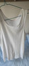 无印良品（MUJI）男式 无缝罗纹编织背心 2件装 内衣家居服 FA01CC3S 白色 XL 实拍图