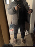 康坦汀 高领毛衣男秋冬保暖针织衫修身毛线衣服长袖百搭纯色内搭打底衫 白色加绒 XXL 实拍图