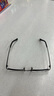 精工（SEIKO）眼镜框男款半框钛材远近视配镜光学镜架HC1004 19 53mm黑色镜框 实拍图