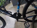 云宵山地自行车成人山地车公路男士单车变速骑行越野赛车轻便中生学生 顶配钢架辐条轮-黑蓝色 26寸21速【适合160-180cm】 实拍图