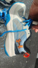 安德玛（Under Armour）儿童运动鞋耐磨防滑低帮跑鞋男中大童鞋2421202 白/蓝 34码  实拍图