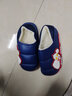 圣闲圣闲奥特曼儿童拖鞋冬季儿童棉拖鞋男童包跟保暖防水加绒宝宝棉鞋 宝蓝(包跟) 内长19cm 32/33适合5-6周岁 实拍图