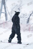 PROPRO 滑雪头盔装备护具男女通用安全帽成人/儿童单双板头盔 哑光白+黑色雪镜 M号 建议头围54-58CM 实拍图