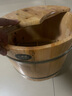 古希诺（GUXINUO） 古希诺 香柏木泡脚桶木桶家用泡脚盆木盆洗脚盆实木足浴盆木桶 25cm加厚双耳桶+盖+按摩珠+艾草 实拍图