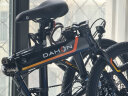 大行（DAHON）K-one折叠自行车20英寸9速男女式碟刹超轻铝合金运动单车FKA091 科技黑 晒单实拍图
