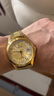 上海手表男女自动机械名表 【同价双11】18K黄金情侣表65周年礼物933 【情侣手表一对】金盘-情比金坚 实拍图