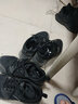 安踏运动鞋男鞋夏季软底网面透气轻便跑步鞋训练休闲户外旅游鞋子男士 【透气网面】全黑-8 40 实拍图