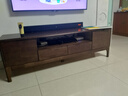 中伟中式实木电视柜客厅落地茶几电视柜组合地柜储物电视机柜1.5米 实拍图