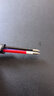 百乐（PILOT）可擦多功能笔芯子弹头可擦笔签字笔水笔替芯学生文具办公用品 LFBTRF30UF3R 0.38mm 红色3支装 实拍图