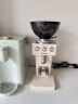 格米莱（GEMILAI）电动咖啡磨豆机意式咖啡豆研磨机磨粉机家用商用 米白色9015A 晒单实拍图