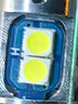 示宽灯超亮led改装t10小灯泡汽车冰蓝示廓灯日行灯行车牌照灯插泡通用led小灯泡 透镜款常亮 白色(单支价格) 单支装 实拍图