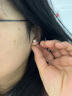 黛米珠宝 6-7mm白色馒头圆淡水珍珠耳钉耳饰S925银送女友 实拍图