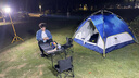 东之胜充电投光灯超亮户外作业应急摆摊防水移动工地广场球场夜市露营灯 280珠8锂电约1000W（6-12小时） 实拍图