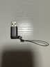 品胜（PISEN）苹果USB转Type-C转接头lightning线iPhone18/17/16/15/14/13/12充电宝转换器适用小米手机连接电脑 lightning转Type-C转接线 12厘 实拍图