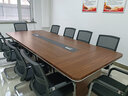 圣黎加厚会议桌长桌培训桌椅组合办公桌3.0米会议桌+10把椅 实拍图