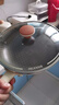 炊大皇平底煎锅304不锈钢钛盾0涂层不粘锅可用铁铲蜂窝纹煎锅26cm 实拍图