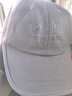 炫世柠檬夏季棒球帽男士春秋天户外运动帽夏季韩版休闲鸭舌帽短檐遮阳帽薄 红标深灰色 均码 可调节 实拍图