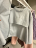 月子服三件套空气棉春秋季10纯棉产后11孕妇睡衣秋冬哺乳衣套装 AB6101 女XL码建议135-155斤以内 实拍图