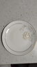 红牡丹 景德镇陶瓷餐具家用吃饭碗单个描金菜盘西餐碗盘中式碗碟DIY单品 一季花开描金6英寸骨碟1个 实拍图