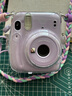 FUJIFILM/富士 立拍立得MINI11 一次成像mini相机  即拍即得 迷你相机7/9升级款 MINI11 丁香紫 官方标配 实拍图