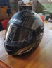 LS2双镜片揭面盔电动摩托车头盔男女高清耐磨赛车四季通用 FF370 哑黑灰竞速 L（建议55-56头围） 实拍图