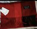 ELLE【礼盒装】纯羊毛围巾秋冬季女保暖披肩妈妈生日送长辈礼物 实拍图
